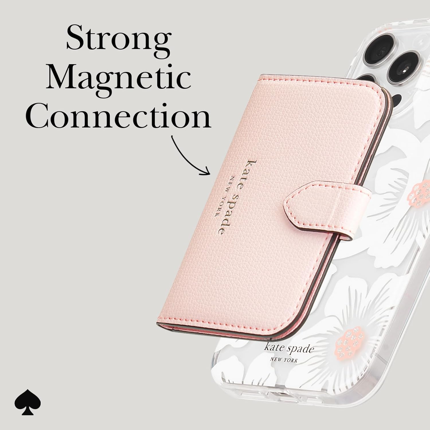 Kate Spade New York Magnetic Wallet/Card Holder - Compatible with MagSafe Phones and Cases - Image 6