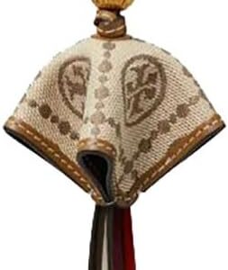 Tory Burch Women’s T Monogram Jacquard Key Fob Bag Charm Tory Burch Women’s T Monogram Jacquard Key Fob Bag Charm