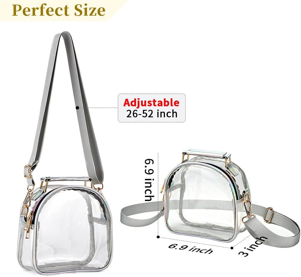 COROMAY Women's Clear Stadium Bag - Image 3