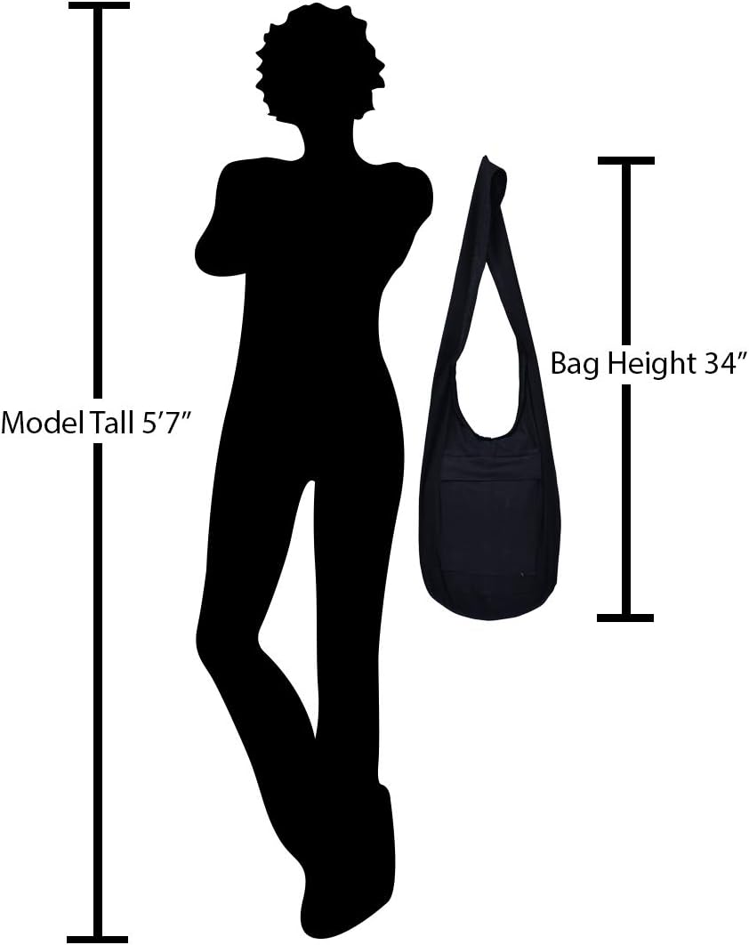 Your Cozy Crossbody Handbag Boho Handmade Cotton Bag For Unisex - Image 4