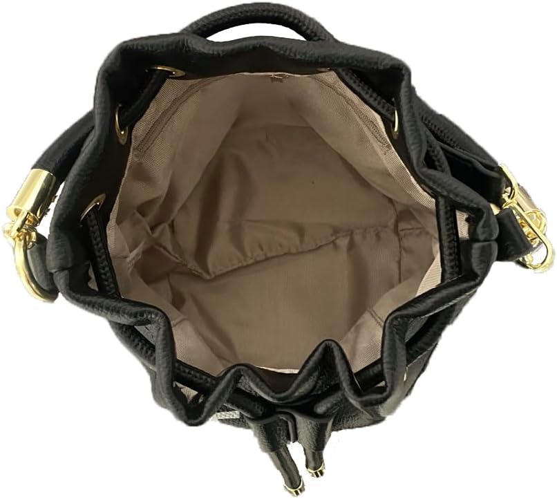 The Bucket Bags and Purses For Women Small Drawstring Handbags Hobo Purse - Image 2