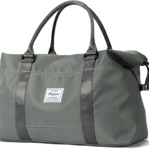 Travel Gym Bag for Women, LANBX Tote Bag Carry on Luggage Sport Duffle Weekender Overnight Bags with Wet Pocket (Olive Green) Travel Gym Bag for Women, LANBX Tote Bag Carry on Luggage Sport Duffle Weekender Overnight Bags with Wet Pocket (Olive Green)