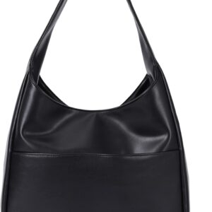 VOSTEVAS Faux Leather Tote Bag for Women Retro Trendy Hobo Purse College Shoulder Handbag with Magnetic Closure VOSTEVAS Faux Leather Tote Bag for Women Retro Trendy Hobo Purse College Shoulder Handbag with Magnetic Closure