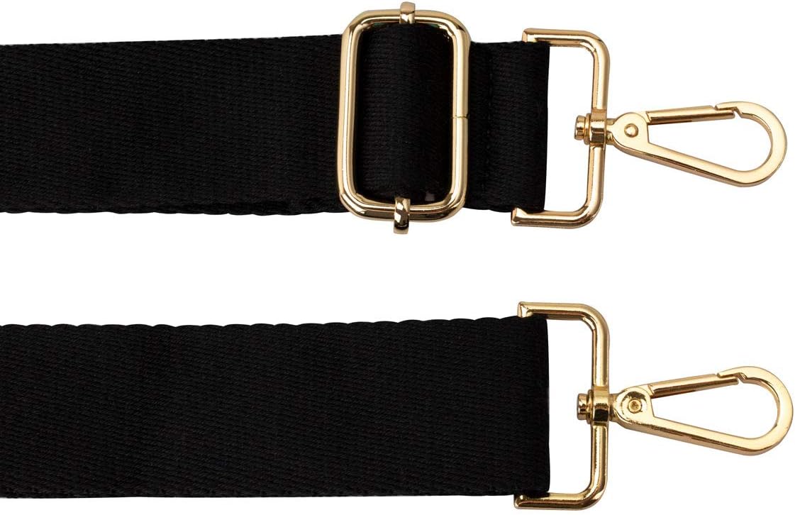 Allzedream Crossbody Bag Strap Soft Adjustable Replacement Purse Straps, Black, Medium, Stylish - Image 4
