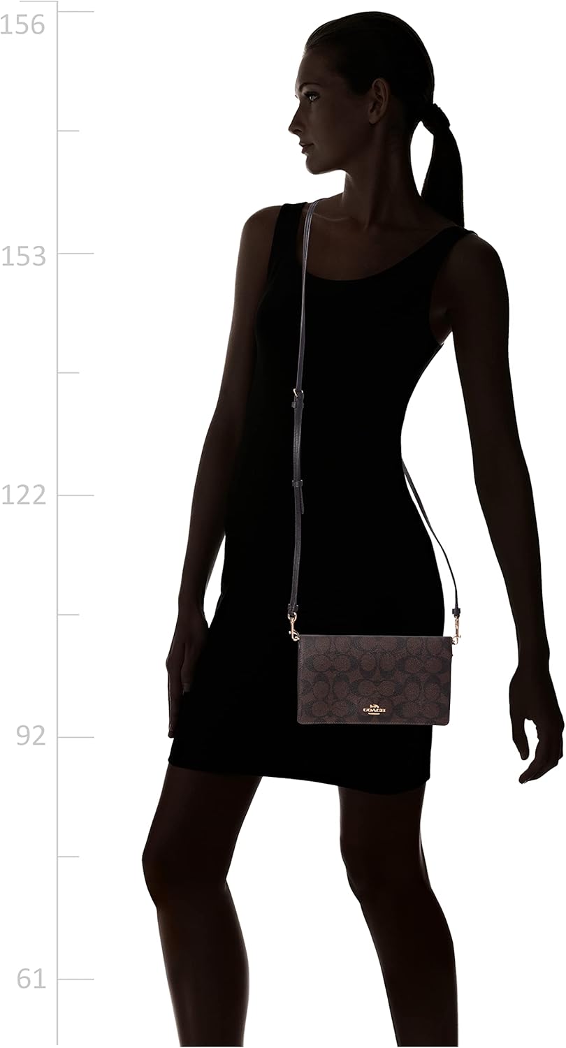 COACH Women's Anna Foldover Crossbody Clutch - Image 6