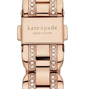 Kate Spade New York Designer Interchangeable Stainless Steel Band Compatible with Your 38/40/41mm Apple Watch Series 9/8/7/6/5/4/3/2/1/SE Kate Spade New York Designer Interchangeable Stainless Steel Band Compatible with Your 38/40/41mm Apple Watch Series 9/8/7/6/5/4/3/2/1/SE