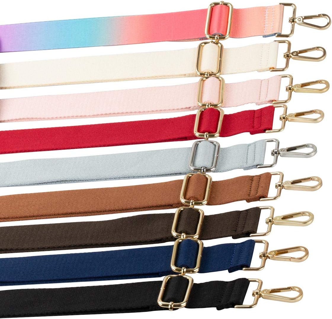 Allzedream Crossbody Bag Strap Soft Adjustable Replacement Purse Straps, Black, Medium, Stylish - Image 6