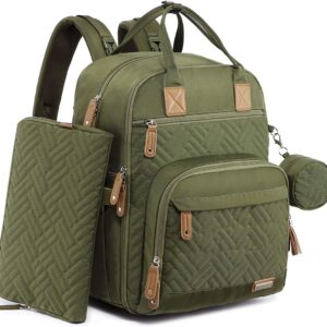 Diaper Bag Backpack, iniuniu Large Baby Bags with Diaper Pouch, Washable Changing Pad, Pacifier Case and Stroller Straps Diaper Bag Backpack, iniuniu Large Baby Bags with Diaper Pouch, Washable Changing Pad, Pacifier Case and Stroller Straps