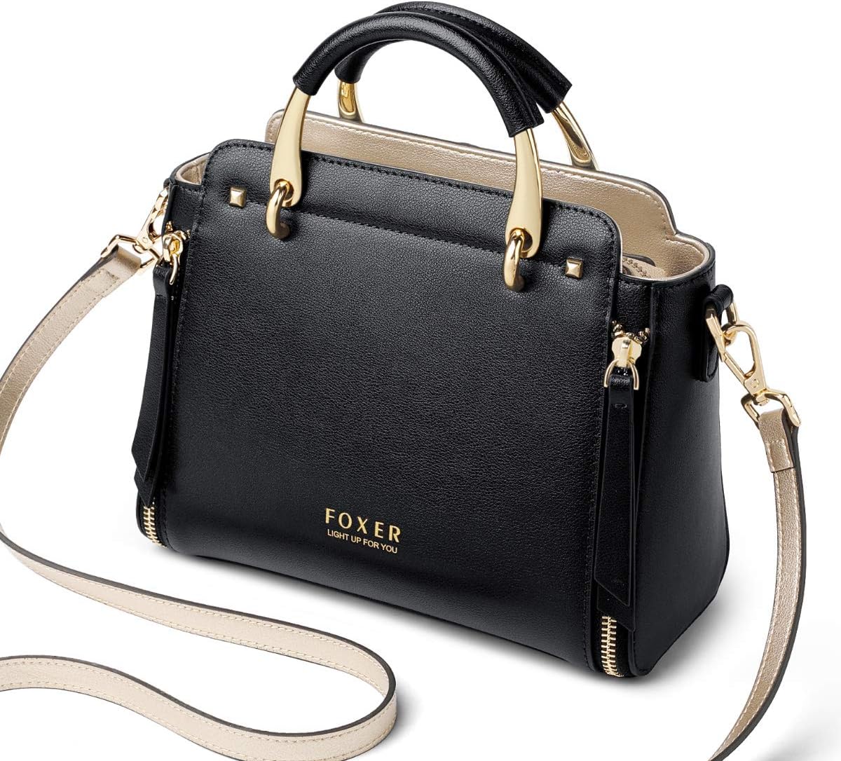 Leather Handbags for Women, Ladies Top-handle Bags with Adjustable Strap - Image 6