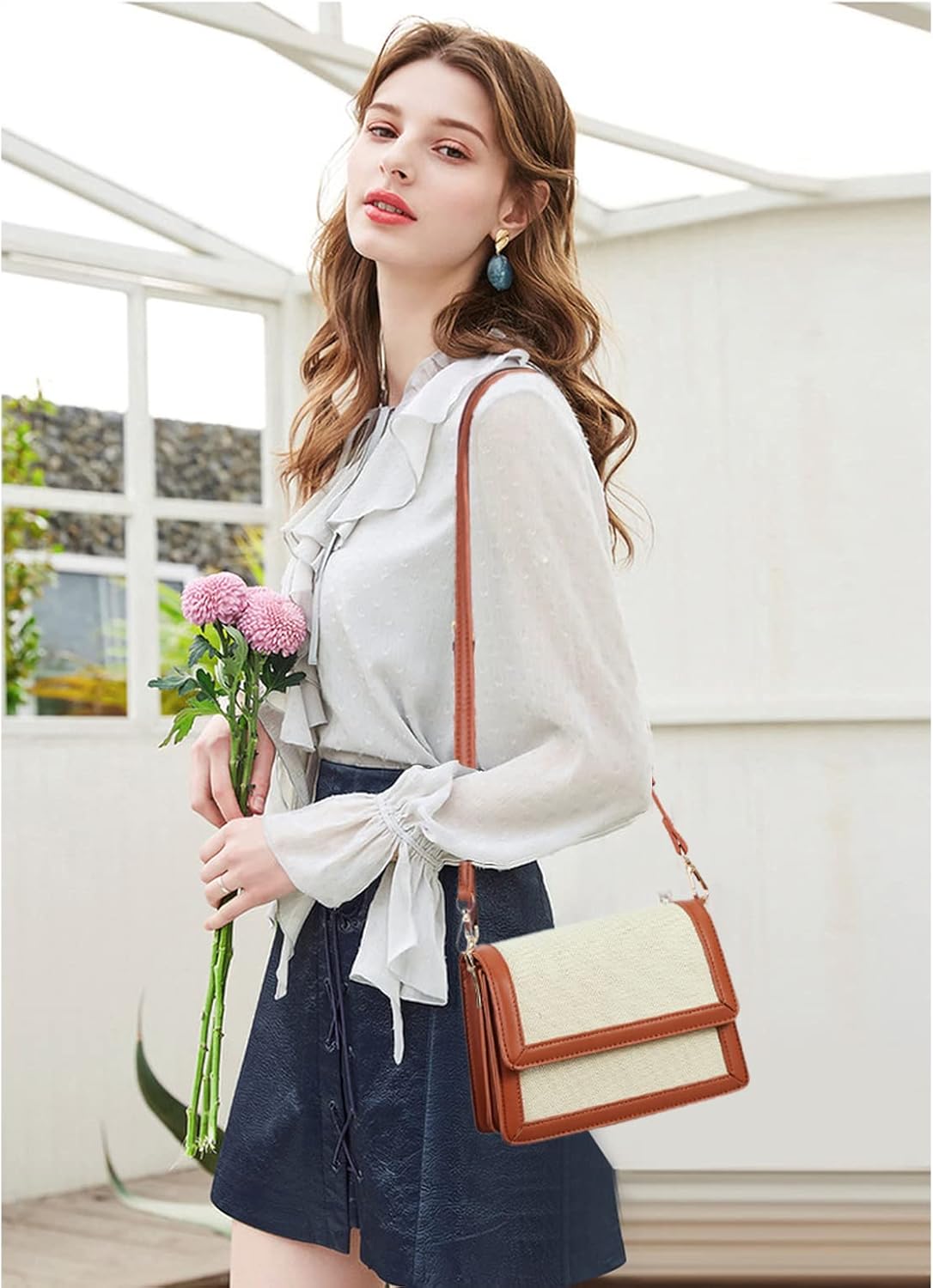 Telena Crossbody Bags for Women Cellphone Purse Wallet Shoulder Bag - Image 4