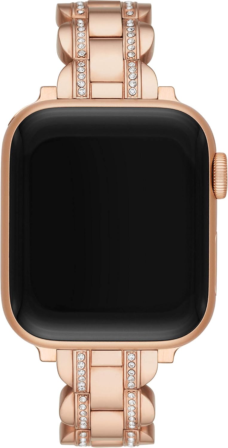 Kate Spade New York Designer Interchangeable Stainless Steel Band Compatible with Your 38/40/41mm Apple Watch Series 9/8/7/6/5/4/3/2/1/SE - Image 2