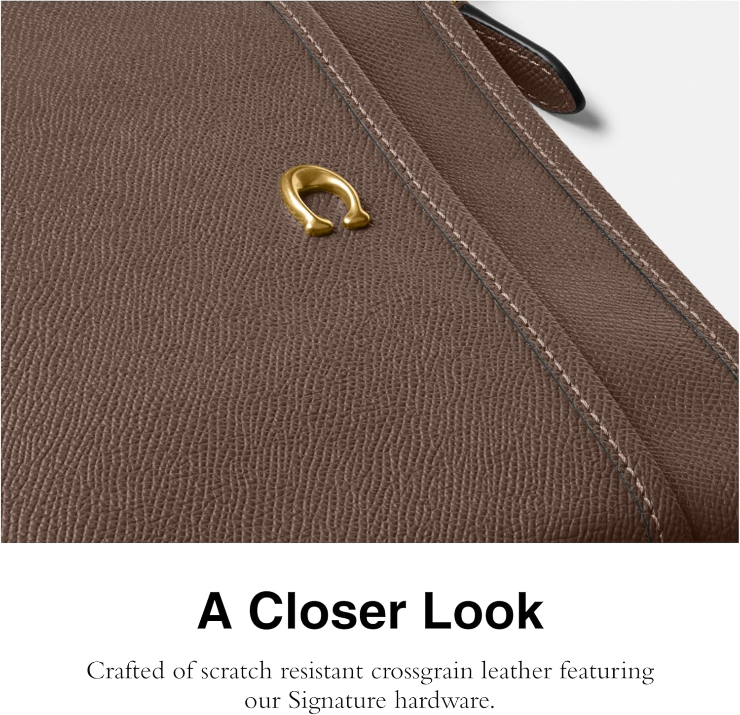 Coach Women's Crossgrain Leather Kitt Messenger Bag Swing Packs - Image 4