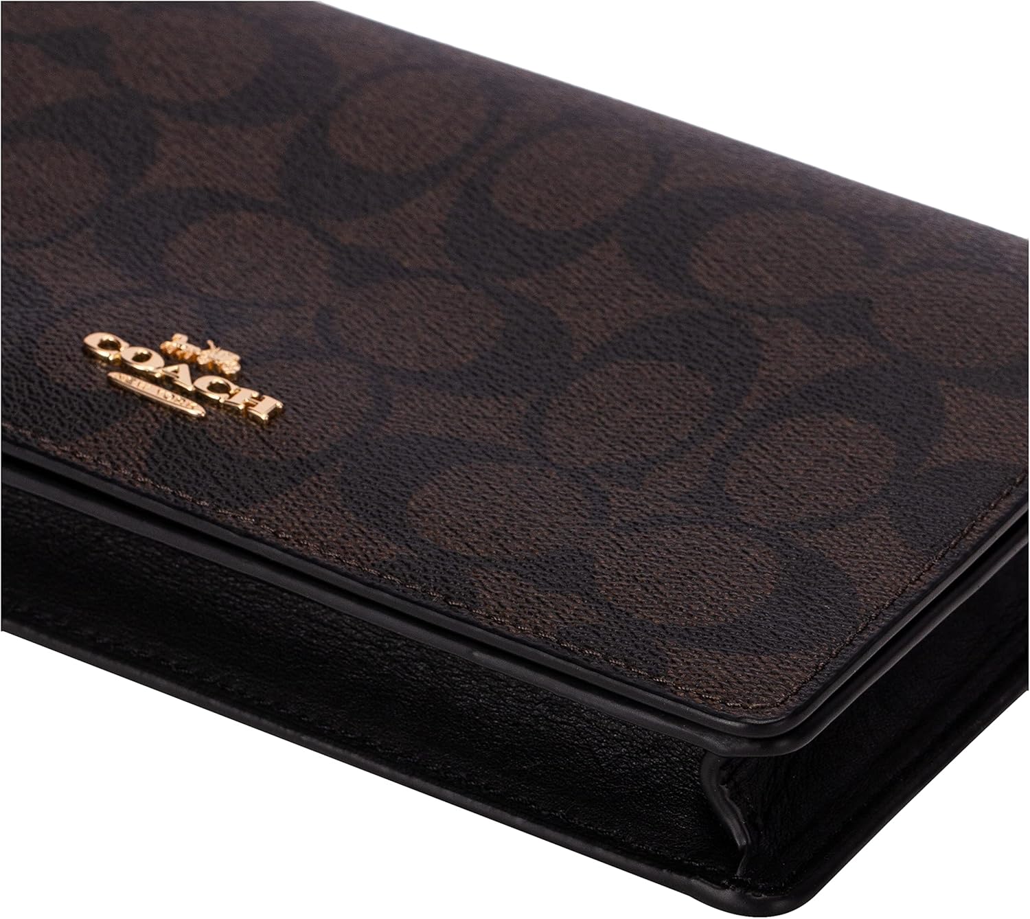 COACH Women's Anna Foldover Crossbody Clutch - Image 4