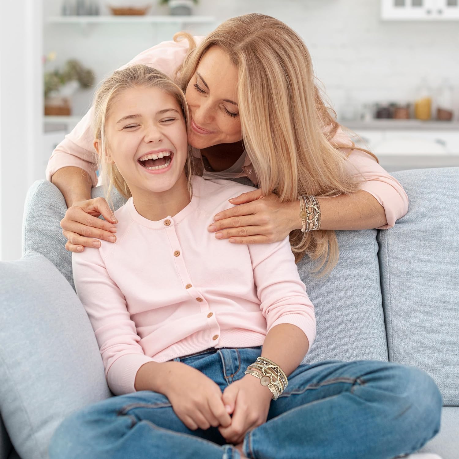 Leather Wrap Bracelets for Women Trendy Stackable Boho Cuff Bangles Heart Layered Bracelets Jewelry Gifts Stocking Stuffers - Image 9