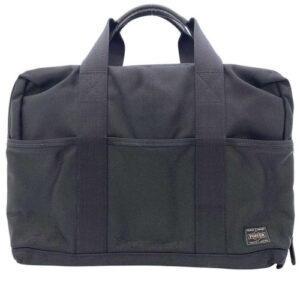 GIVENCHY Business Bag Briefcase Logo Black Nylon Leather Authentic GIVENCHY Business Bag Briefcase Logo Black Nylon Leather Authentic