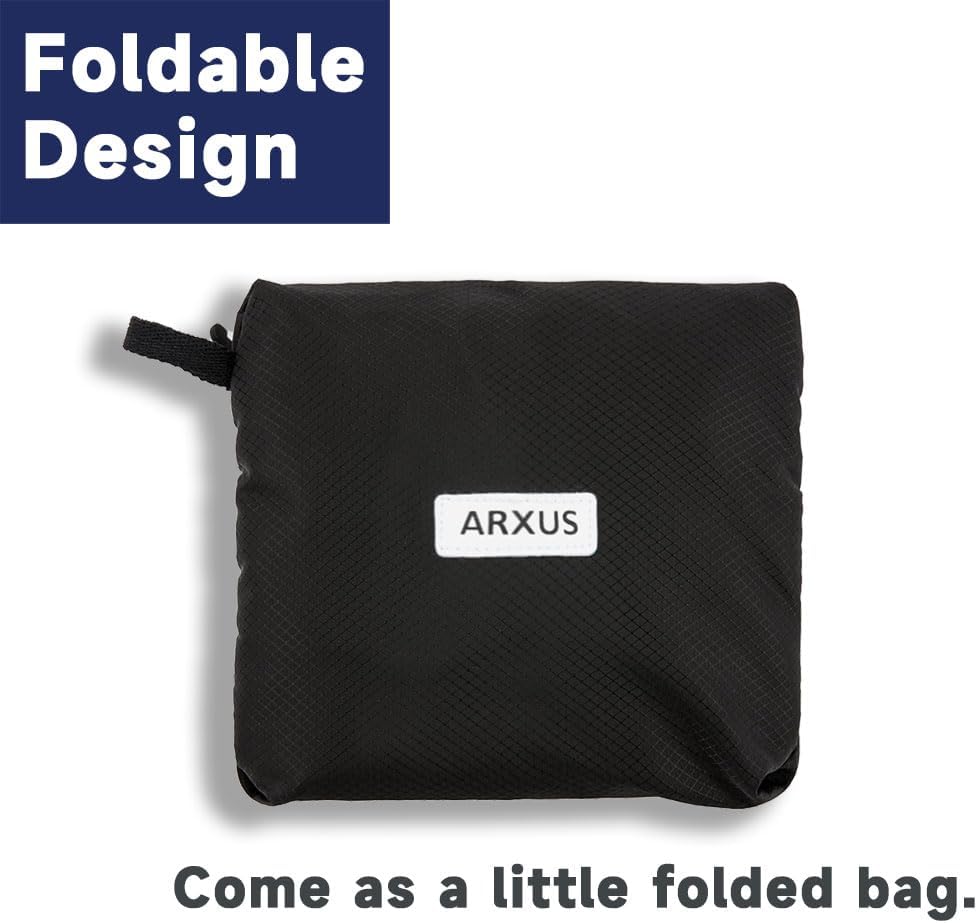 Arxus Travel Lightweight Waterproof Foldable Storage Carry Luggage Duffle Tote Bag - Image 5