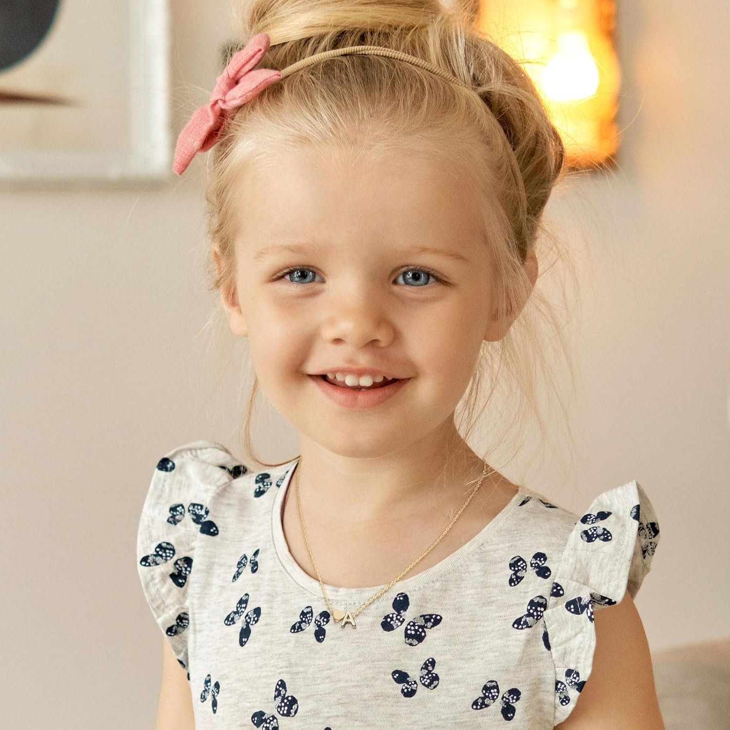 JECOMY Dainty Initial Necklaces for Women 14K Gold Plated Heart Letter Necklace Personalized Initial Heart Pendant Necklace Tiny Letter Name Necklaces Christmas Gift for Girls - Image 5