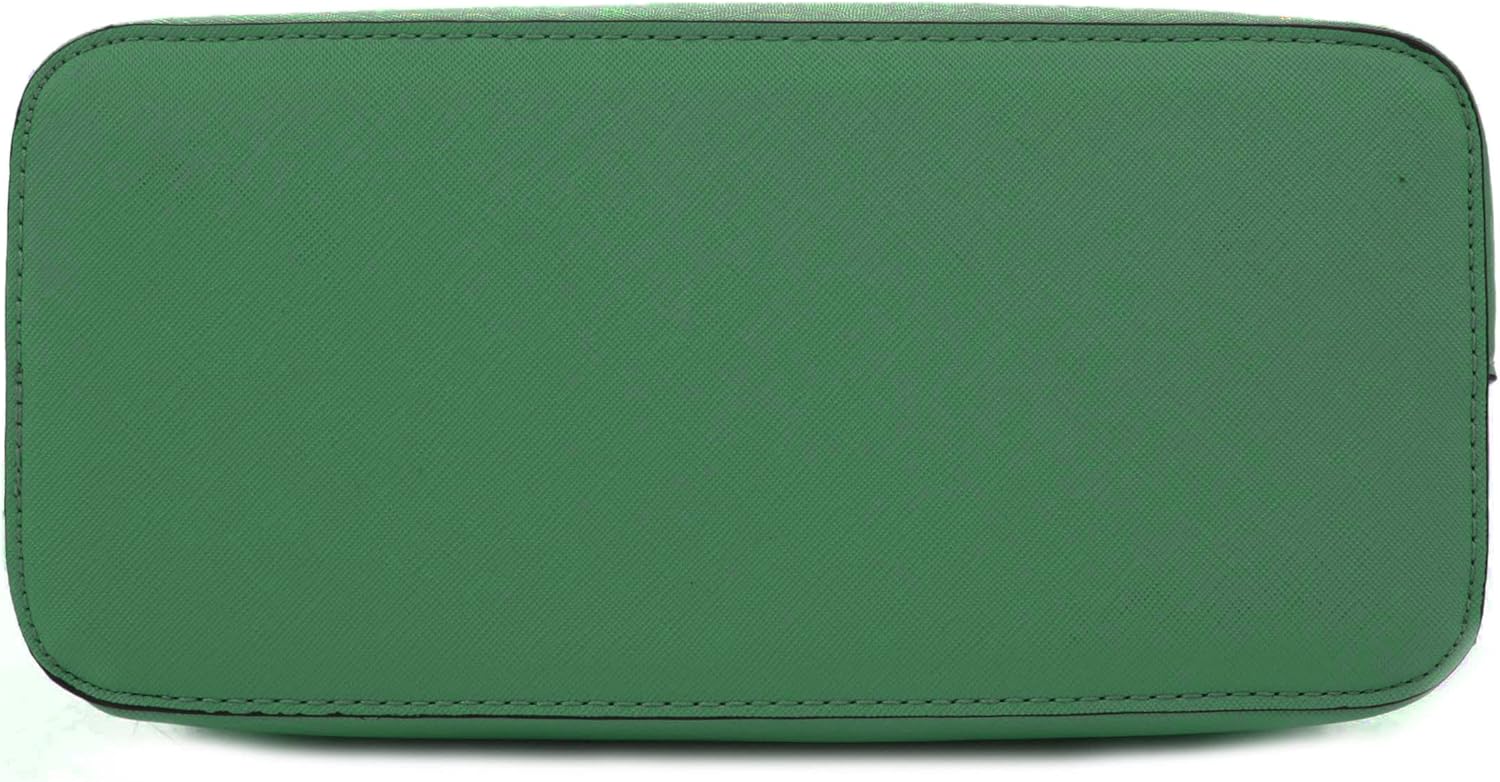 EVVE Women's Small Satchel Bag Classic Top Handle Purses Fashion Crossbody Handbags with Shoulder Strap - Image 4