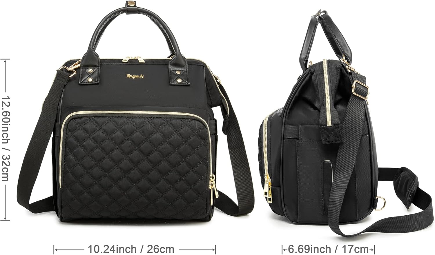 Small Diaper Bag, Mini Baby Backpack, Multi-function Waterproof Travel Tote Work Bag. - Image 5