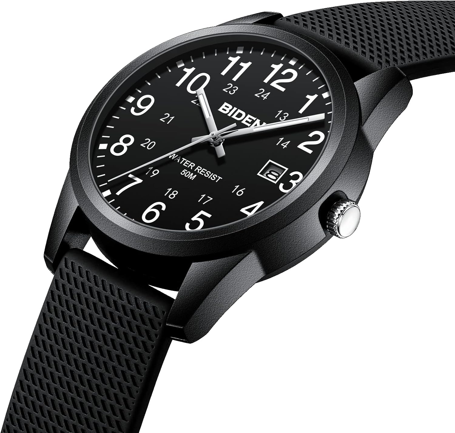 Mens Watches Analog Quartz Sports Unisex Watch 30M Waterproof Watches for Men Women Military Time Glowing Easy to Read Dial with Date Wrist Watches for Men Fashion Casual Designer Watch - Image 3