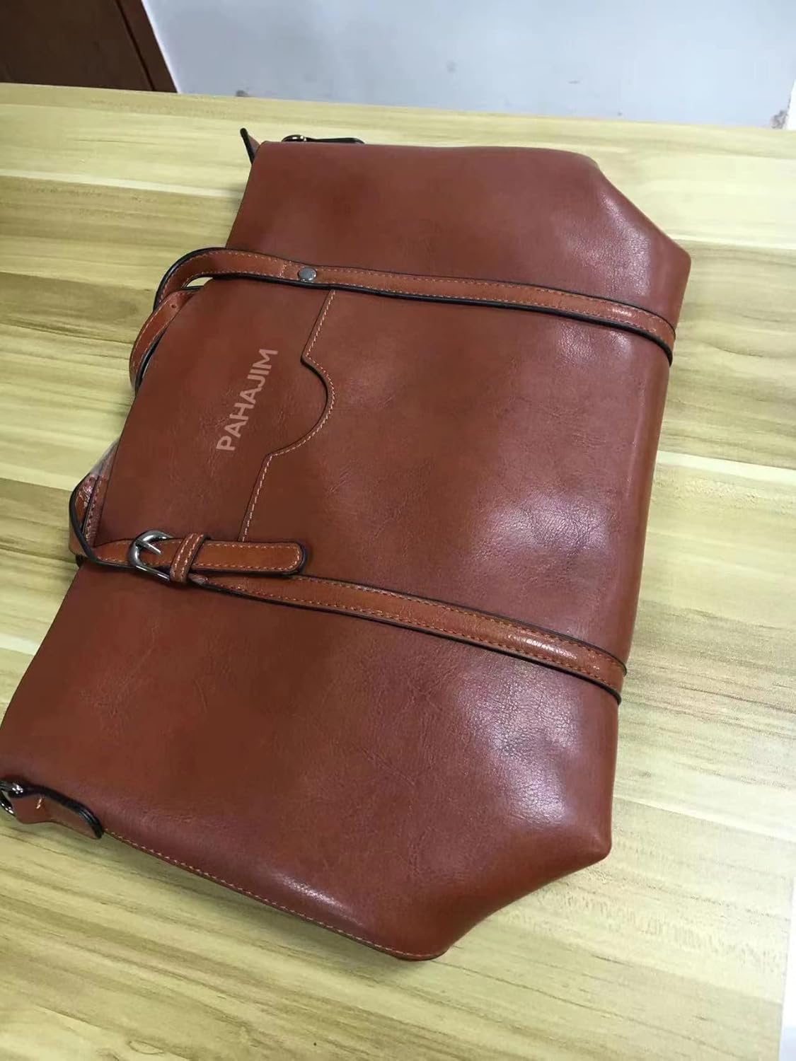 Pahajim Womens PU Leather Crocodile Handbags Top-Handle Satchel Bags Purses and Handbags for Women - Image 9