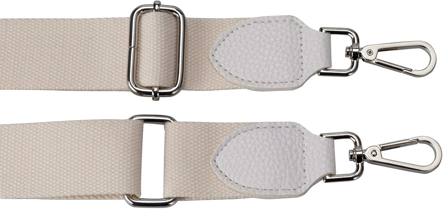 Allzedream Purse Straps Replacement Crossbody Bags Handbag Wide Canvas Leather Adjustable - Image 4