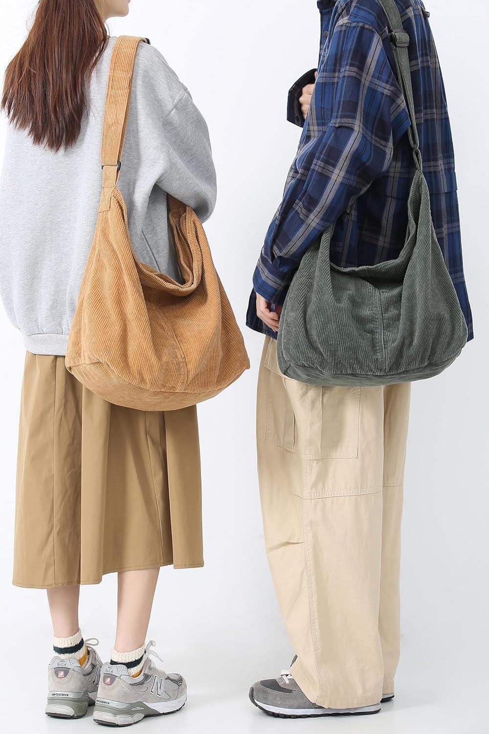 Makukke Women's Shoulder Bag, Large Casual Tote Crossbody Bag, for School, Office, Work, Travel, Outings, Shopping - Image 7