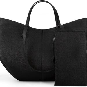 VOSTEVAS Tote Bag for Women Work Bag Faux Leather Trendy Handbag Purse Shoulder Bag with Magnetic Closure VOSTEVAS Tote Bag for Women Work Bag Faux Leather Trendy Handbag Purse Shoulder Bag with Magnetic Closure