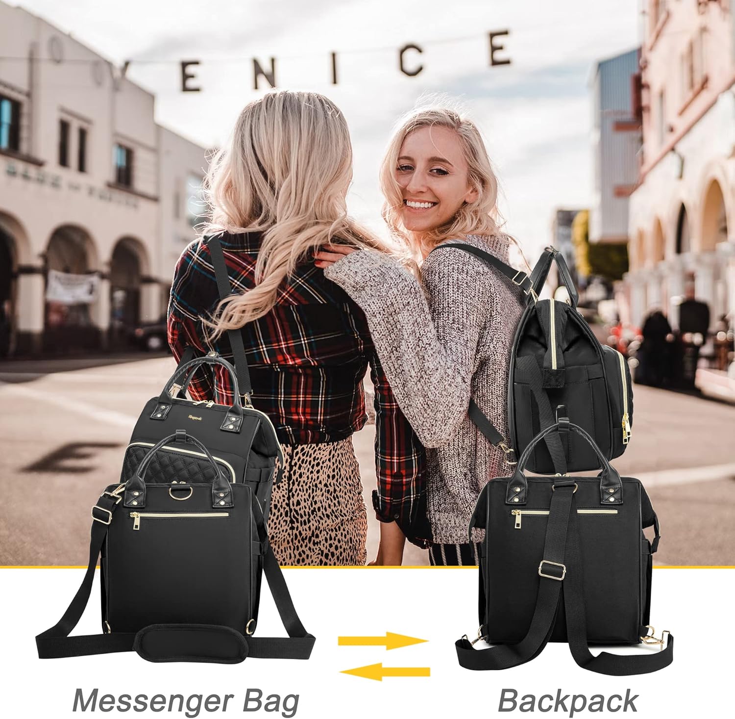 Small Diaper Bag, Mini Baby Backpack, Multi-function Waterproof Travel Tote Work Bag. - Image 6