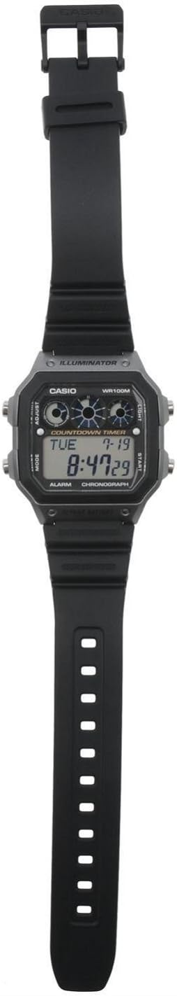 Casio Men's AE1300WH-8AV Sport Watch with Referee Timer - Image 5