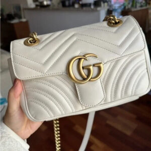 Gucci Gg Marmont Mini Matelasse Leather Shoulder Bag