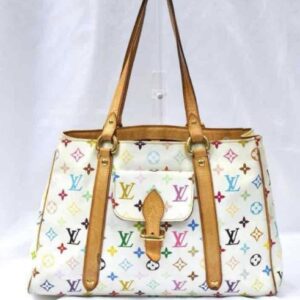 Authentic Louis Vuitton Tivoli GM Monogram Canvas & Leather Shoulder Handbag EUC