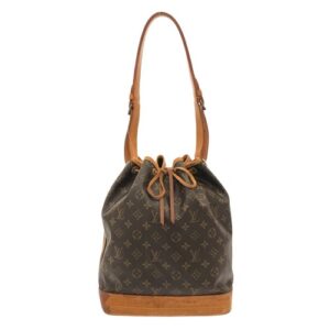 Louis Vuitton Noe M42224 Monogram Canvas Shoulder Bag Brown