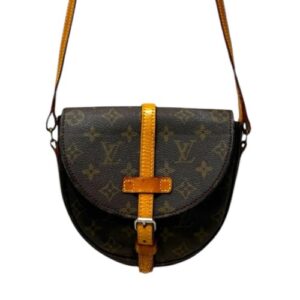 Louis Vuitton Chantilly Shoulder Bag Vintage Monogram Canvas Designer Crossbody