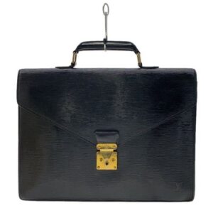 LOUIS VUITTON Epi Serviette Conseiller Briefcase Kenyan Brown from Japan C-5