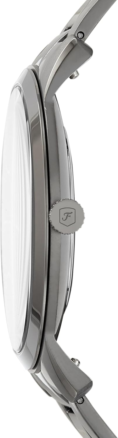 Fossil Minimalist Men's Watch with Leather or Stainless Steel Band, Chronograph or Analog Watch Display with Slim Case Design - Image 2