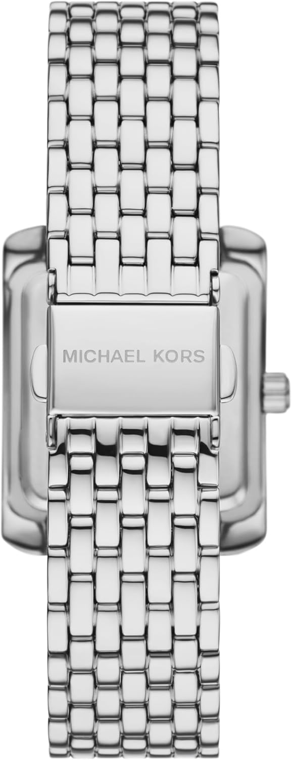 Michael Kors Emery Three-Hand Silver-Tone Stainless Steel Women's Watch (Model: MK4829) - Image 3