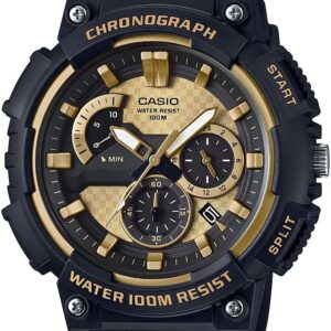 Casio Men’s MCW-200H-9AVCF Retrograde Analog Display Quartz Black Watch