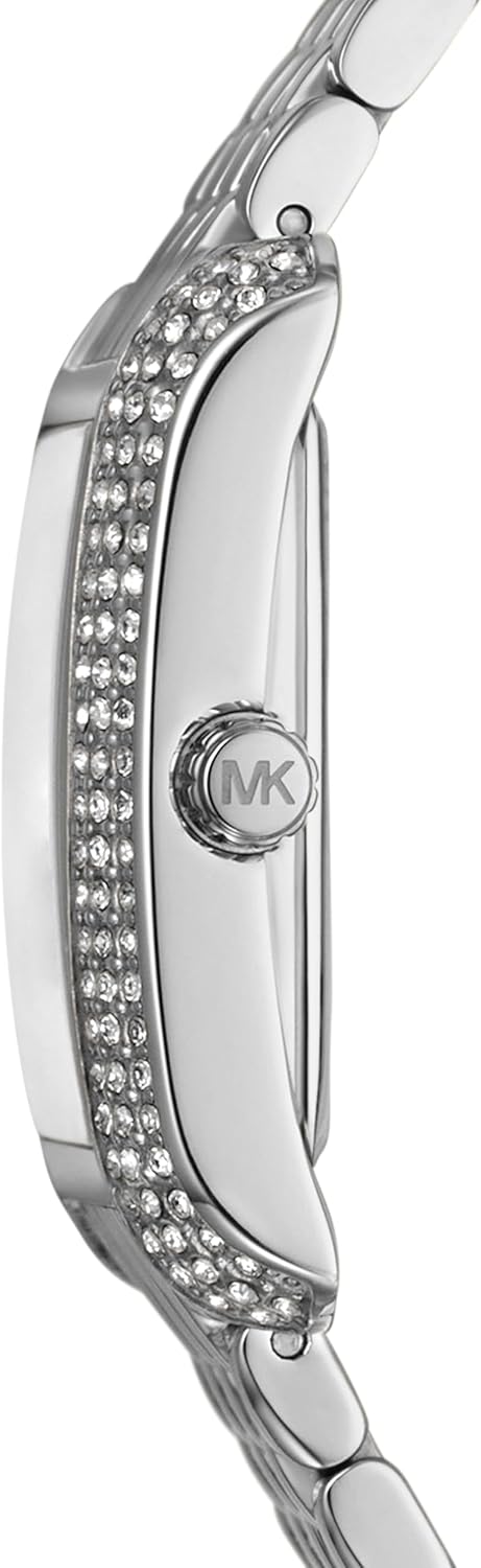 Michael Kors Emery Three-Hand Silver-Tone Stainless Steel Women's Watch (Model: MK4829) - Image 2