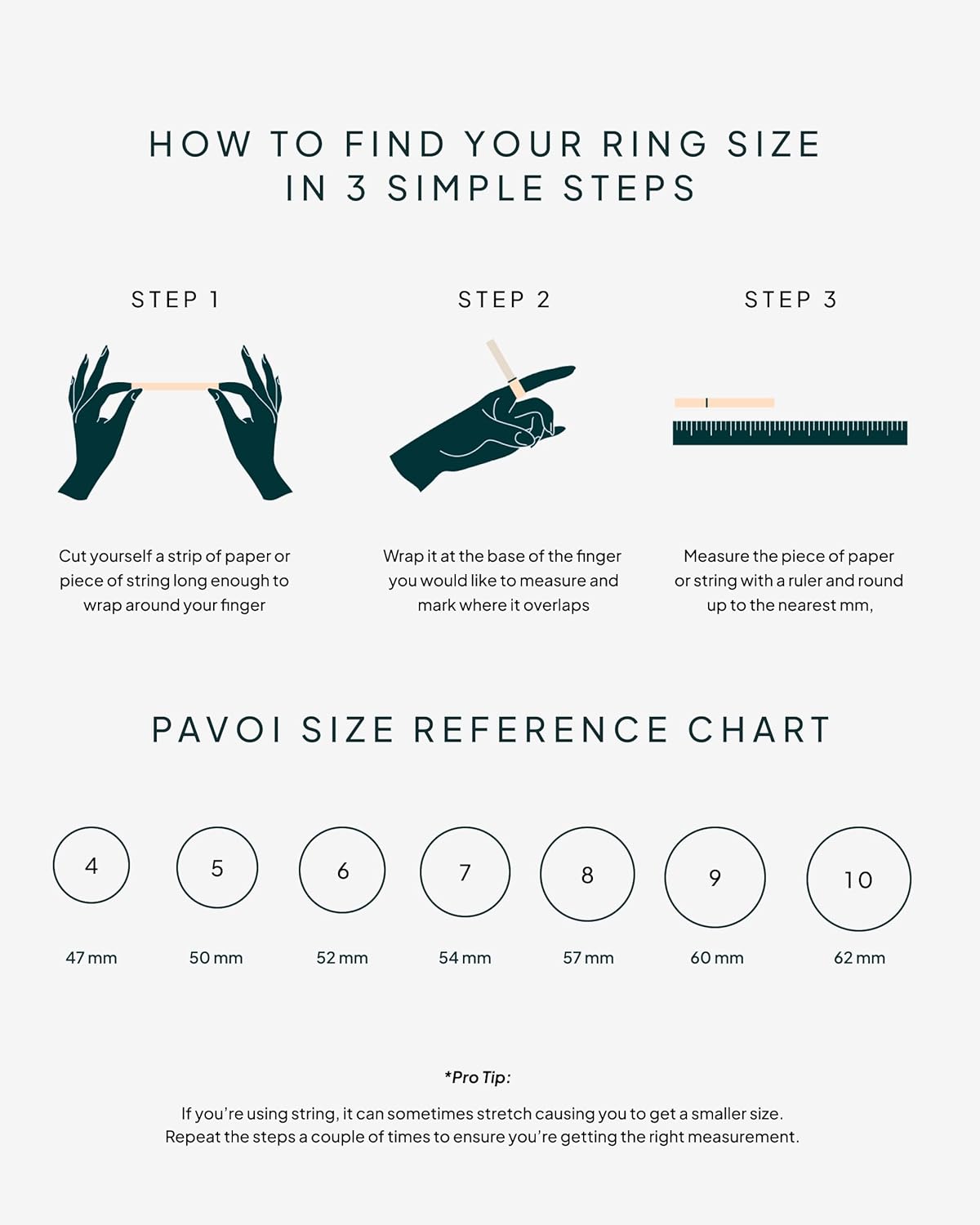 PAVOI 14K Gold Plated Sterling Silver CZ Simulated Diamond Stackable Ring Eternity Bands for Women - Image 5