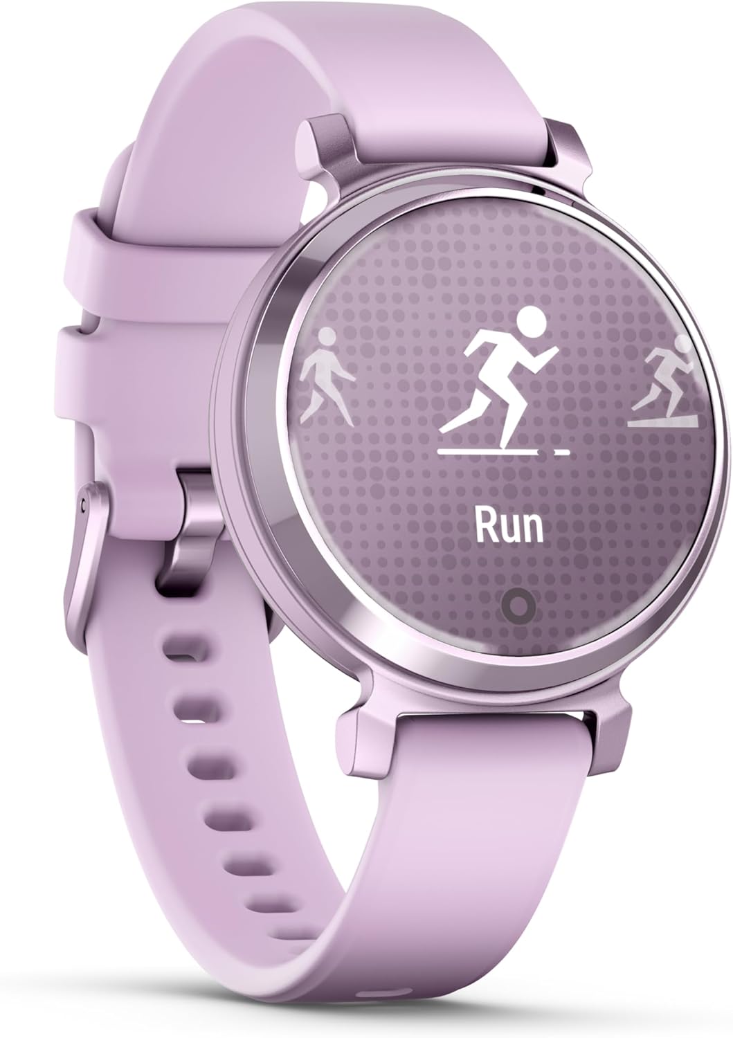 Garmin Lily 2, Small and Stylish Smartwatch, Hidden Display, Patterned Lens, Up to 5 Days Battery Life, Lilac - Image 6