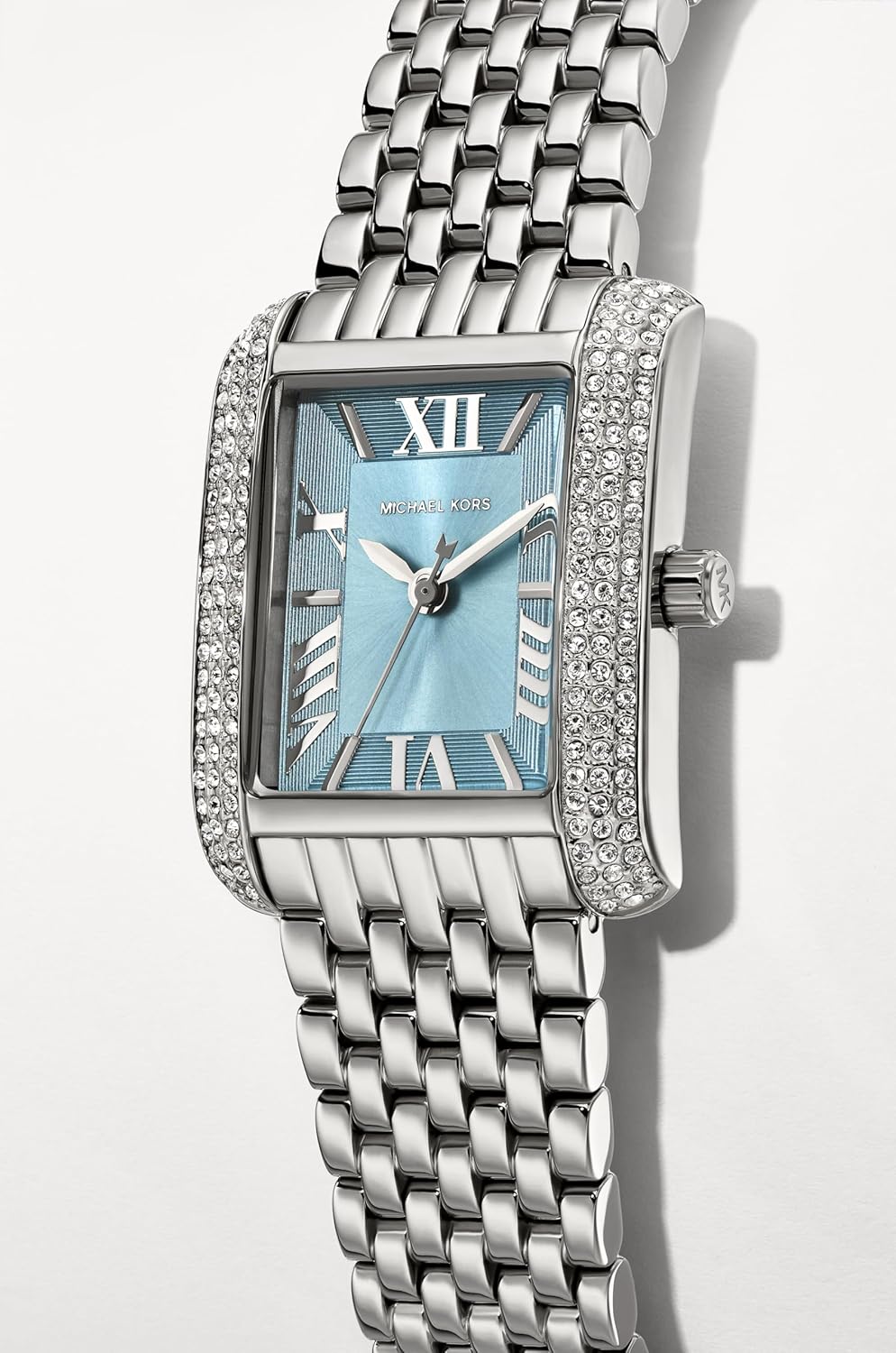 Michael Kors Emery Three-Hand Silver-Tone Stainless Steel Women's Watch (Model: MK4829) - Image 5