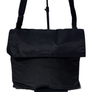 Prada SemiShoulder Bag Black Triangle Logo Plate One Shoulder /Auth