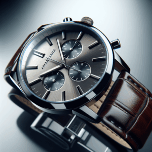 A|X Armani Exchange Men’s Watch with Three-Hand Analog Display and Date Window, Watch for Men with Stainless Steel or Leather Band