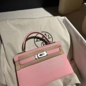 hermes kelly mini pink