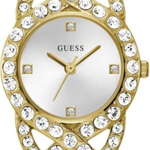 GUESS Ladies Gold Tone Analog Watch (Model: GW0682L2)