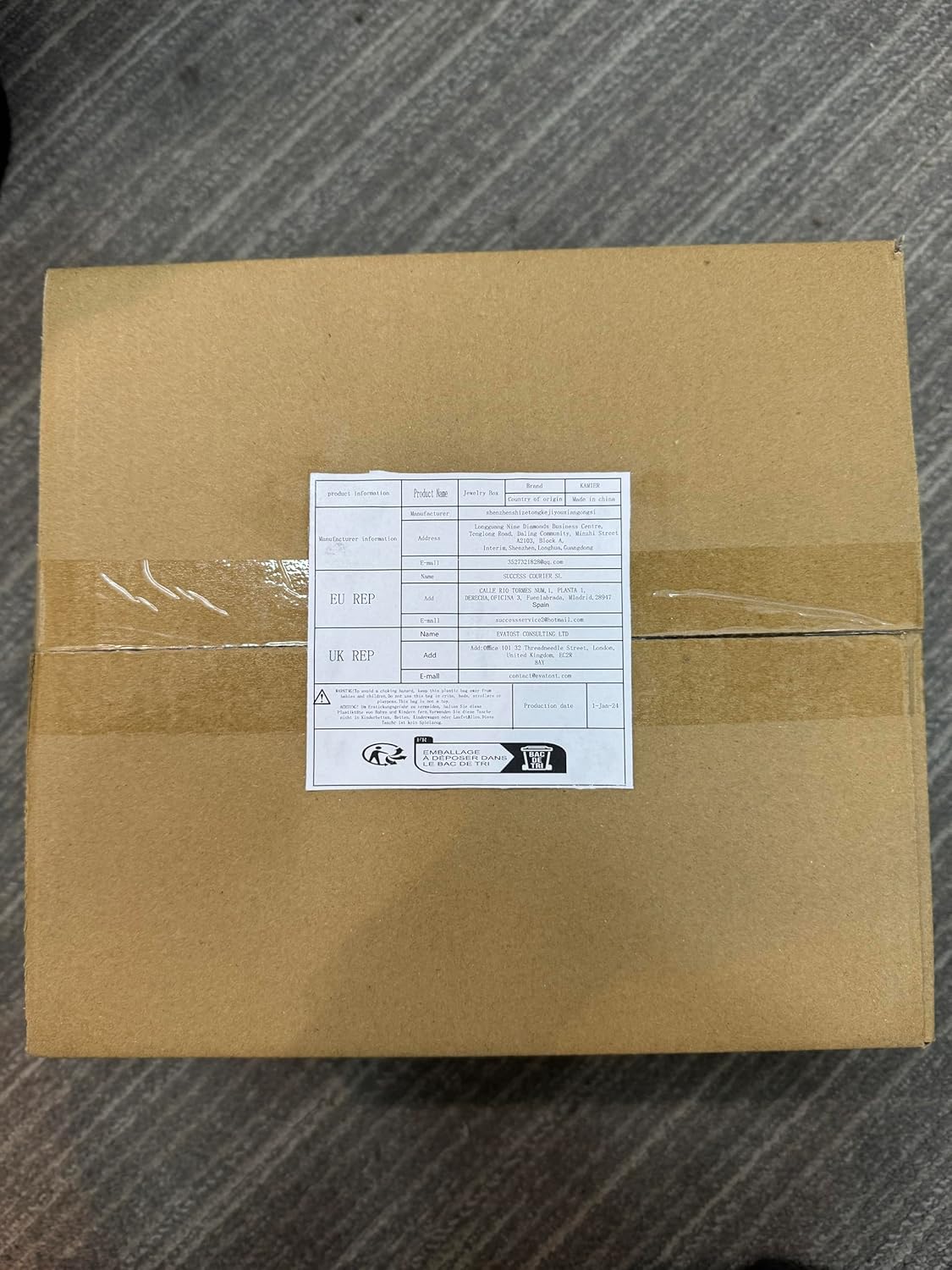 KAMIER Watch Case with Combination Lock - 4 Watch Storage and Jewelry Organizer - Watch Travel Case for Ring and Watch Storage, PU Leather Travel Watch Case, Ideal for Gift (With Gift Box),Black - Image 7