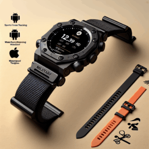 LIGE Military Smart Watch Men Answer/Make Calls,1.39″ HD 400mAh Long Battary Fitness Tracker 100+Sports Modes, Outdoor Waterproof 2 Straps Smart Watch for Android iOS