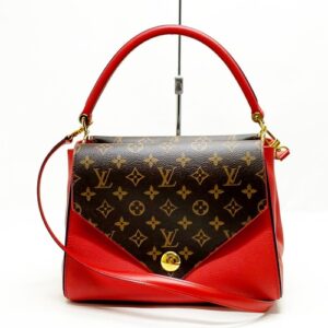 Louis Vuitton LV Hand Bag M54624 Double V Brown Monogram 1654439