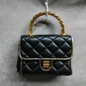 Givenchy Mini Handbag Matelasse Quilted Bag Black USED Givenchy Mini Handbag Matelasse Quilted Bag Black USED